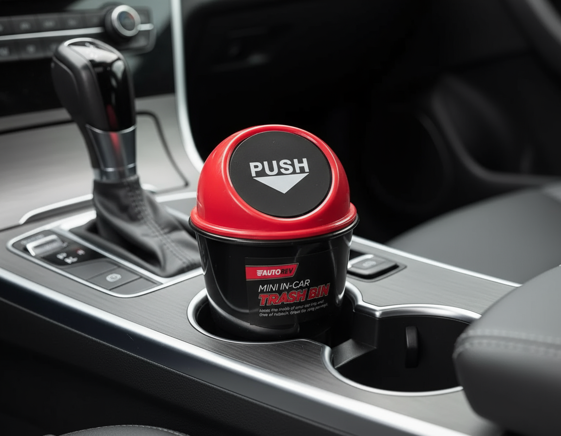 Car Mini Trash Bin