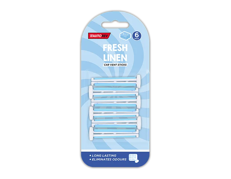 Car Vent Sticks - 6 pack