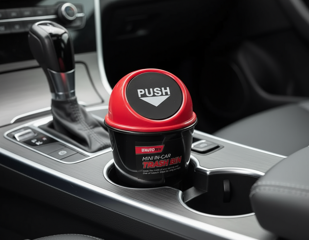 Car Mini Trash Bin